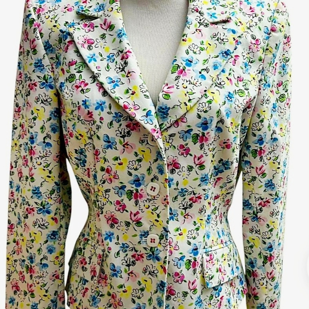 LIZ CLAIBORNE JACKET BLAZER SIZE 14
